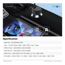 Load image into Gallery viewer, Pawa 60W Car Charger With Ambient Light