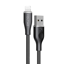 Load image into Gallery viewer, Voltme Powerlink Nylon USB-A to Lightning Cable 1.2M
