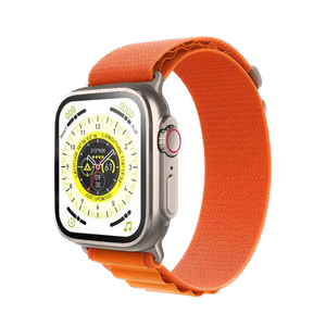 Green Ultra Smart Watch-Orange