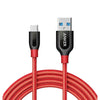Anker Powerline 0.9 m USB-C - Red