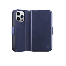 Load image into Gallery viewer, Green 2-in-1 Wallet Case Magsafe 13Pro-Blue