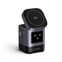 Load image into Gallery viewer, UGREEN Uno 2-in-1 Magnetic Wireless Charging Station 15W