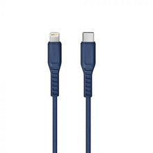 Load image into Gallery viewer, Uniq Flex usb-c to Lightinig 1.2m - Blue