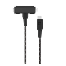 Load image into Gallery viewer, Powerology Braided USB-C to USB-C Lightning 1.2m