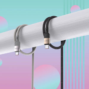 Pawa Levin Braided Cable USB-C to USB-C 60W 1.2M