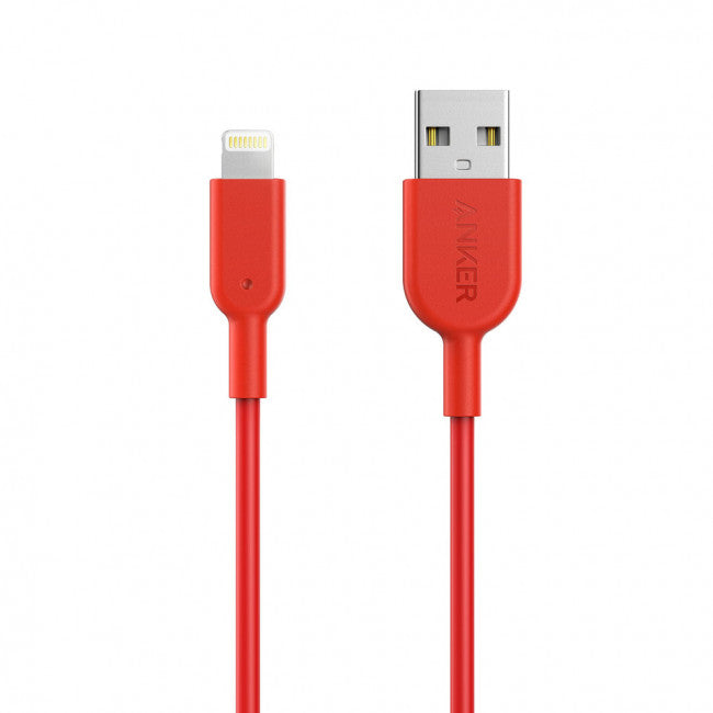 Anker PowerLine II With Lightning Connector 0.9m - Red