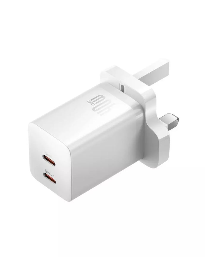 Baseus GaN5 Pro Fast Charger 40W-White