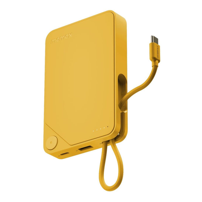 Momax 1-Power X Battery Pack (10000mAh) With Built-in USB-C Cable