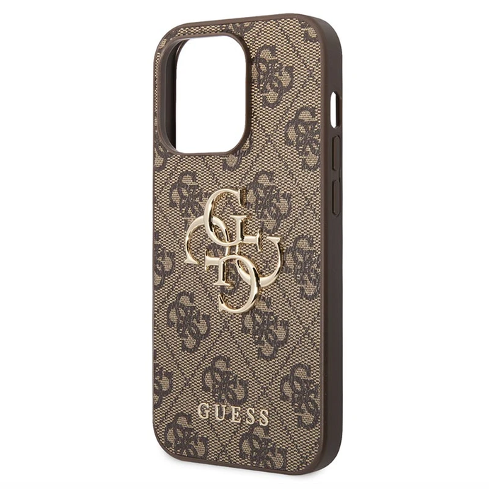 Guess iPhone Case For 15 Pro Max - Brown