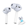 AHA Style Silicone Cover Large For Airpods and Earpods-Light Blue