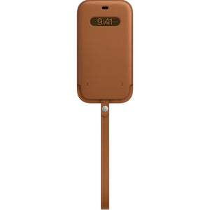 iPhone 12 ProMax Leather Sleeve Case - Brown