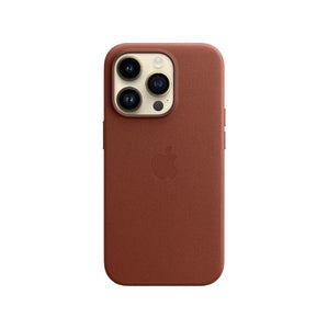 iPhone 14 Pro MagSafe Leather Case - Brown
