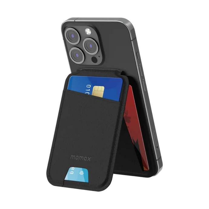 Momax 1-Wallet Magnetic Stand Card Holder SR29