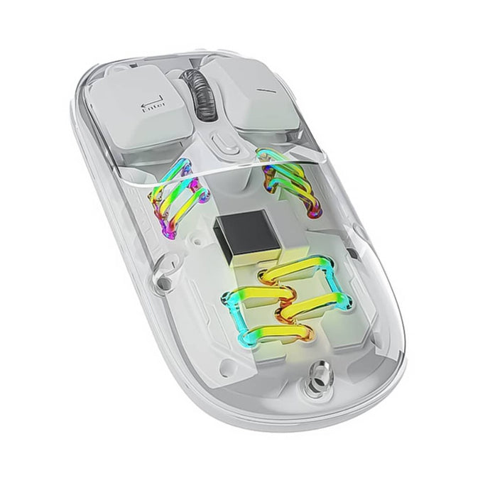 Porodo Transparent Dual-Mode Wireless Mouse