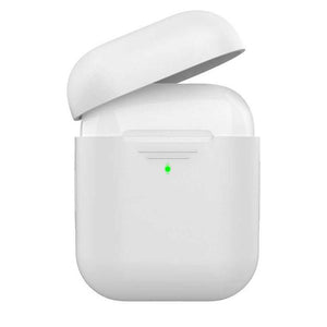 AHA Style Case For Airpods 1/2 Front Led Visible-White