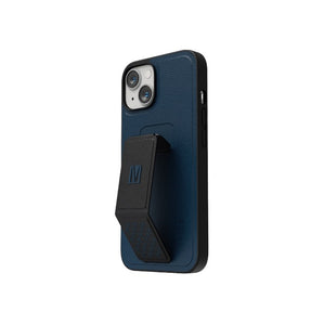 Levelo Morphix Leather Grip case For 14 Max - Storm Blue