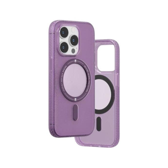Levelo William Magsafe Case For 14 Pro - Purple
