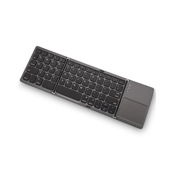 Foldable Bluetooth Keyboard with Touchpad-B033