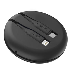 Uniq HALO USB-C to Lightning 1.2m - Black