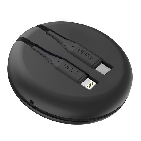 Uniq HALO USB-C to Lightning 1.2m - Black