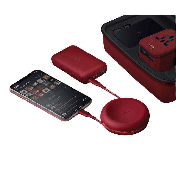 Uniq SMART PD KIT 18w USB-C PD - Red