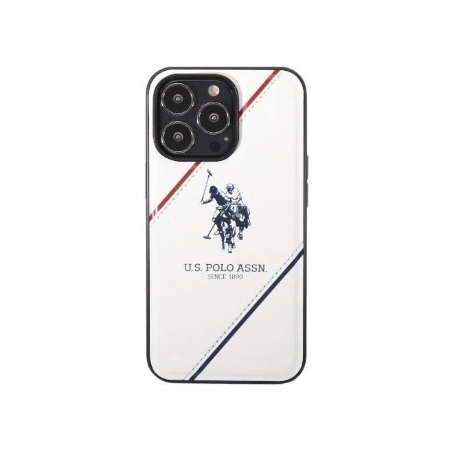 U.S Polo iPhone Case For 14 Pro Max - White