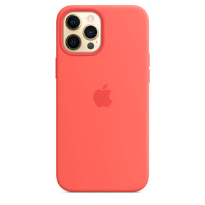 iPhone 12 ProMax Silicone Case - Pink