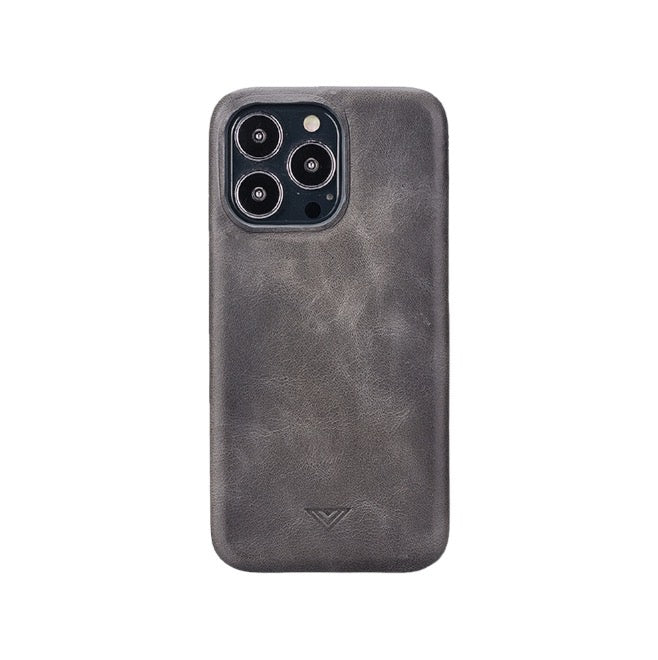 EXTEND Genuine Leather Cover - 13 Pro Max - Gray