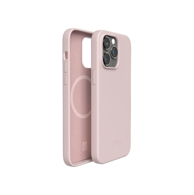 Levelo IRIS Magsafe Liquid Silicone Case For 14 Pro - Pink
