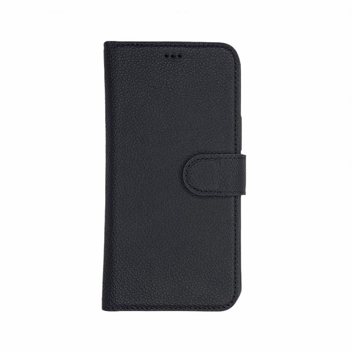 EXTEND Genuine Leather card holder cover drop1 (12 pro max)(Black)