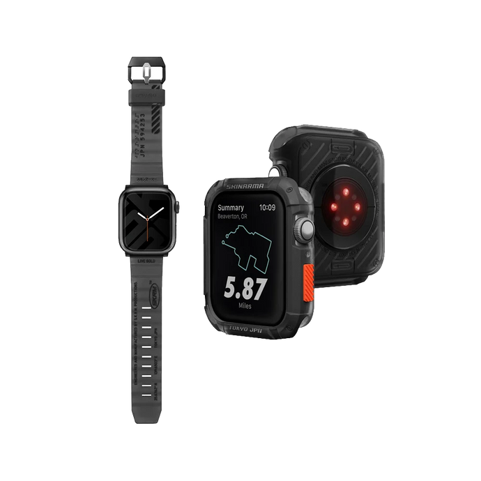 Skinarma Bumber Case Bundle Pack 44/45MM-Black