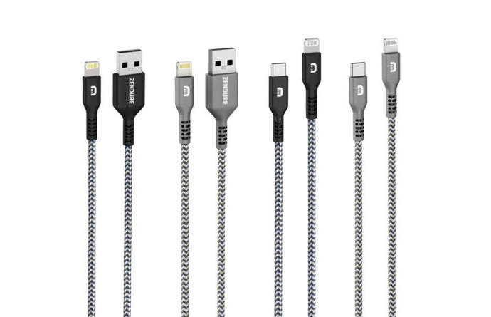 Zendure SuperCord Lightning Variety 4-Pack(bg)