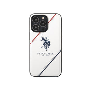 U.S Polo iPhone Case For 14 Pro - White