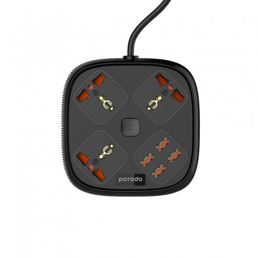 Porodo 4 USB 3 Sockets QC 3.0 Port