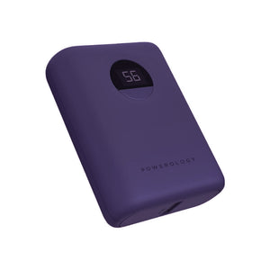 Powerology 10000mAh Ultra-Compact PD Power Bank - Purple