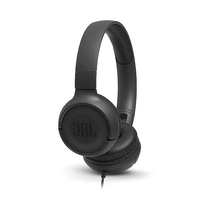 JBL Tune 500 Wired Headphone - Black
