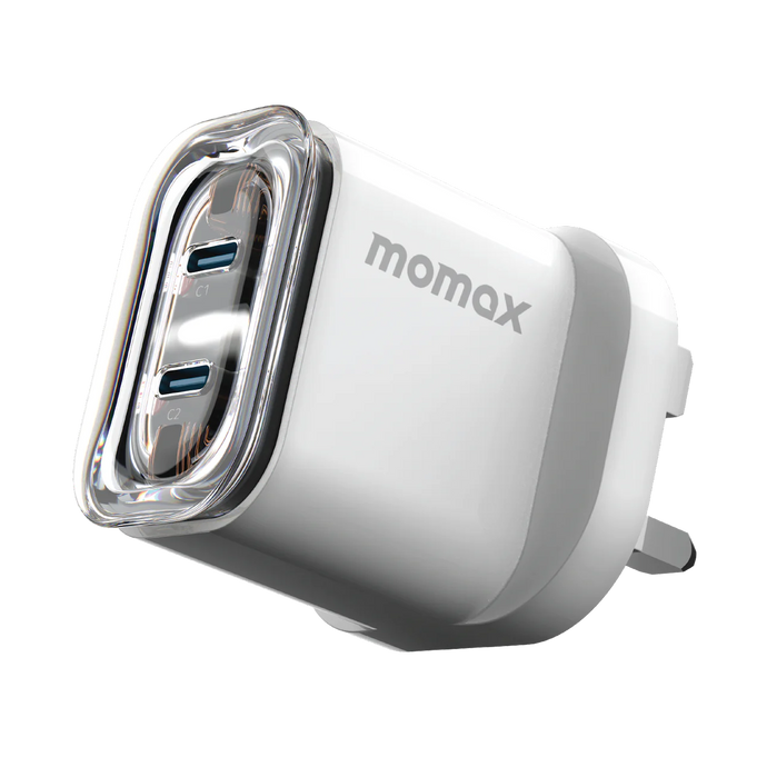 Momax 2-Port Gan Charger 35W USB-C