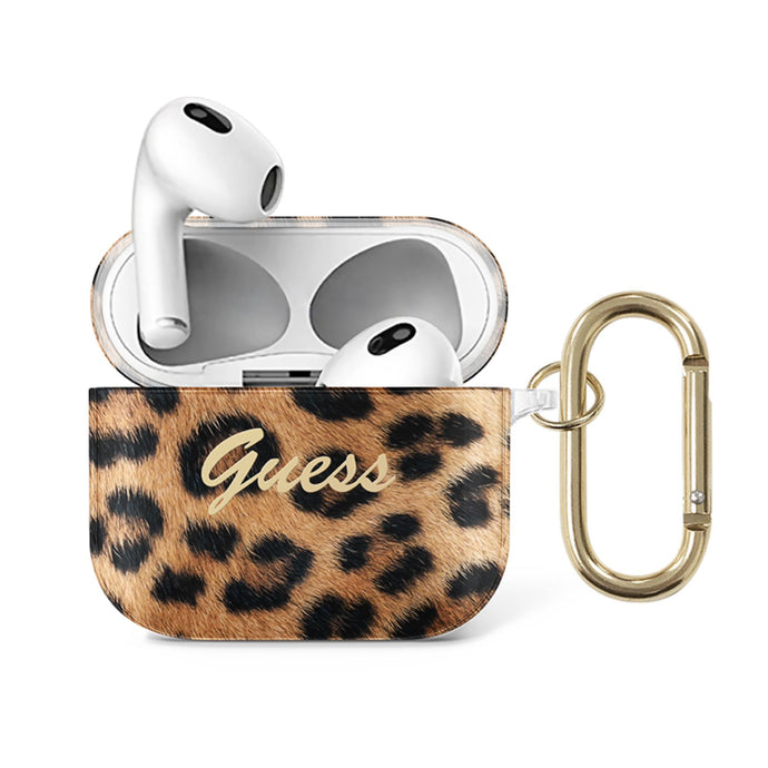 Guess Airpods 3 Case - Brown