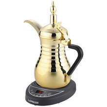 Load image into Gallery viewer, LePRESSO Arabic Coffee &amp; Tea Dallah   Statinless Steel 800w
