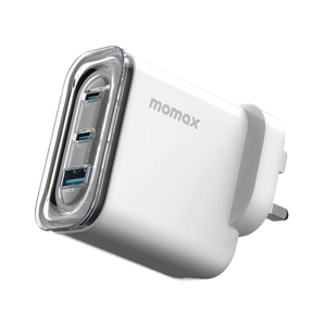 Momax 1-Charge Flow 3-Port GaN Charger 80W Usb-c&Usb;-A 80W