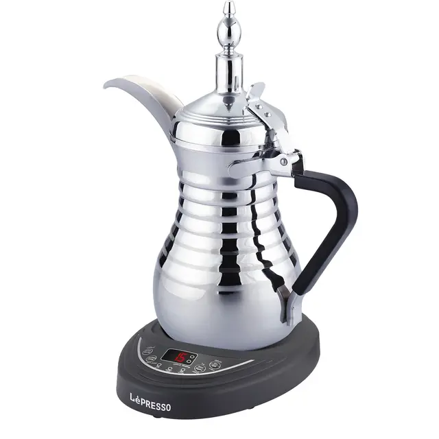 LePRESSO Arabic Coffee & Tea Dallah   Statinless Steel 800w