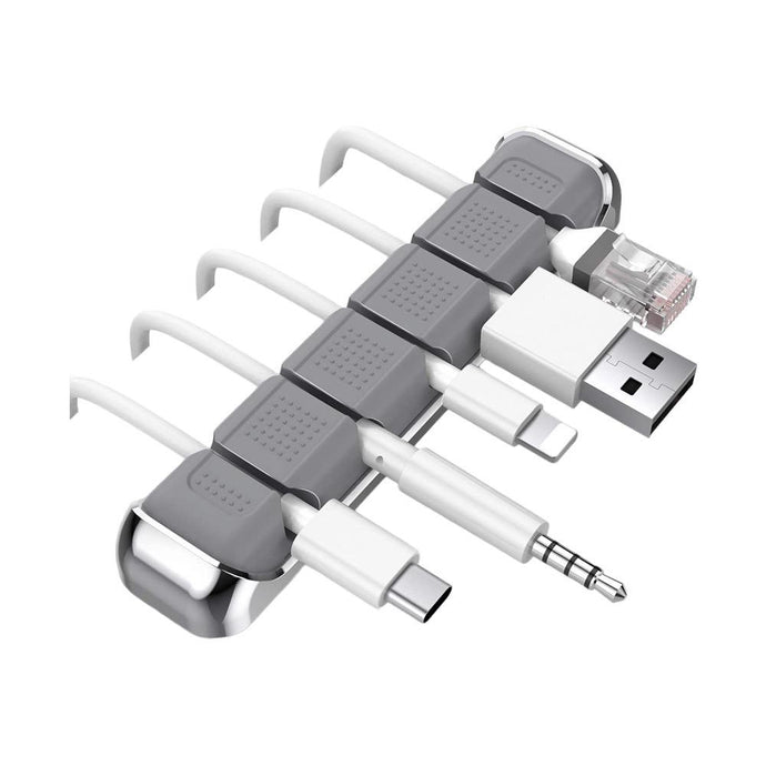 Ahastyle Premium Cable Management Clip - Gray