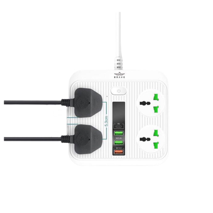 Brave power socket - White