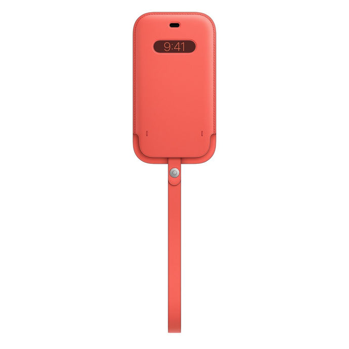 iPhone 12/12 Pro Leather Sleeve Case - Pink