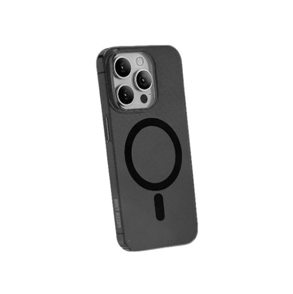 Green Magsafe Delgado Case For 14 Pro - Gray