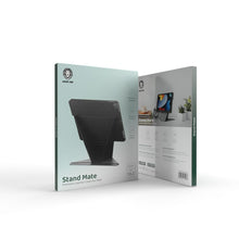 Load image into Gallery viewer, Green Stand Mate Premium Leather Case For iPad 10.2-Black
