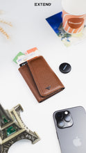 Load image into Gallery viewer, EXTEND Genuine Leather AirTag Wallet 5316
