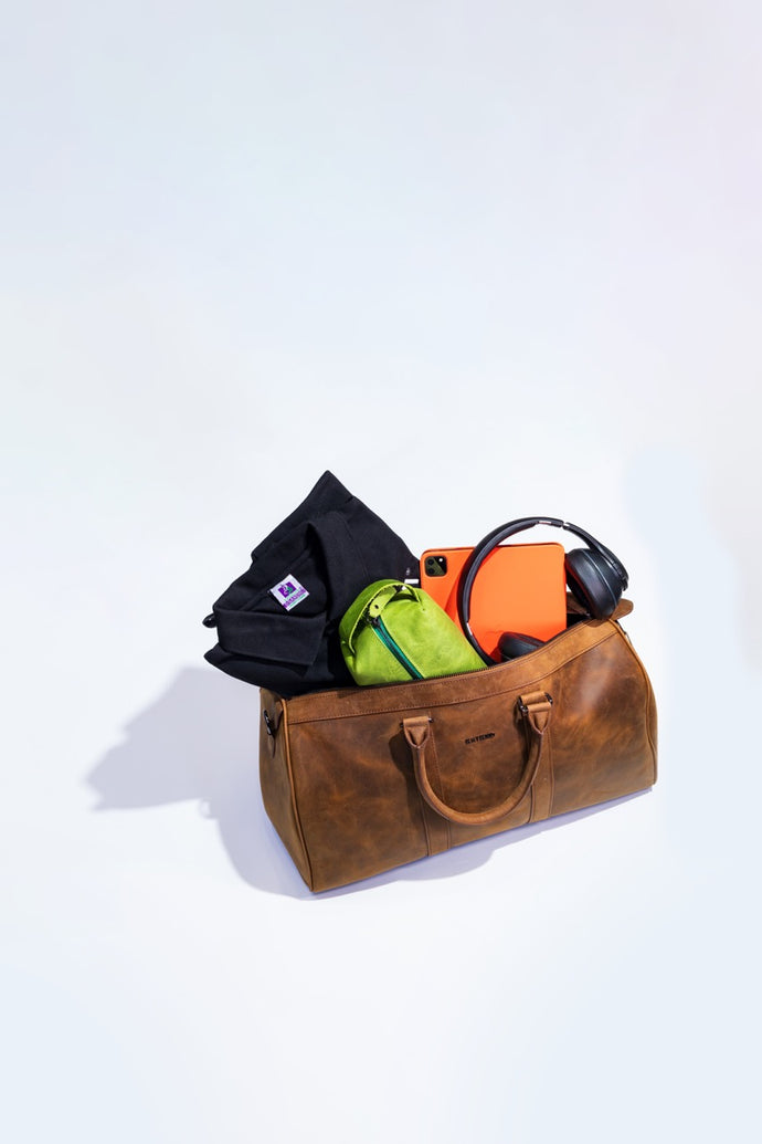 EXTEND Genuine Leather Hand Bag 1973