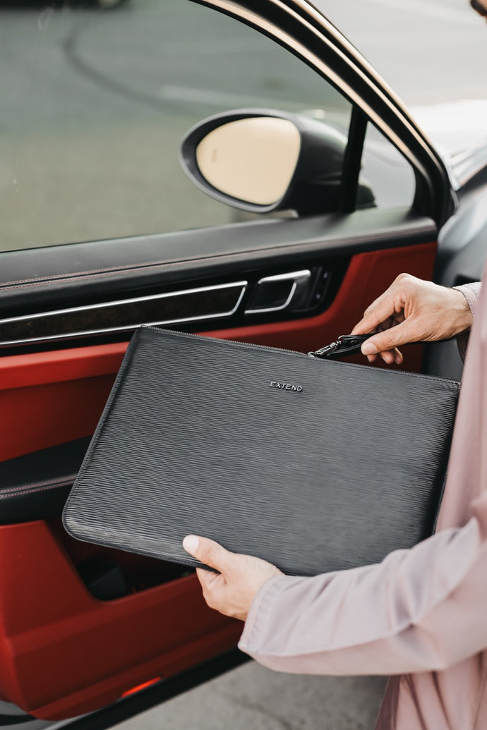 EXTEND Genuine Leather Laptop Bag 13 inch 970