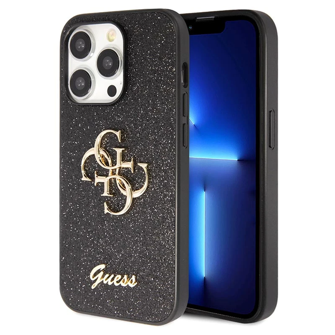 Guess iPhone Case For 15 Pro - Black